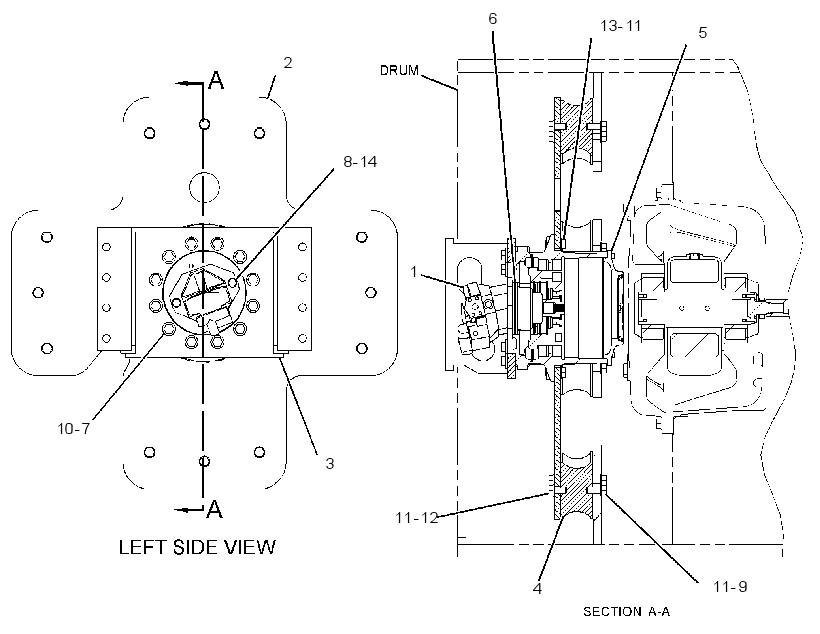 DRIVE GP-DRUM 3055292 CAT