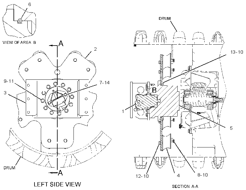 DRIVE GP-DRUM 2873241 CAT