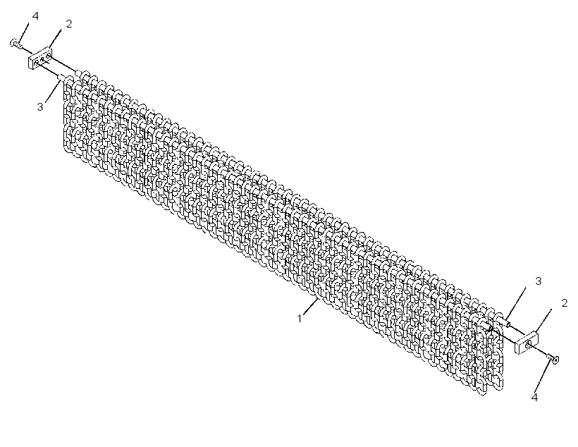 Защита нижняя 3080203 CAT