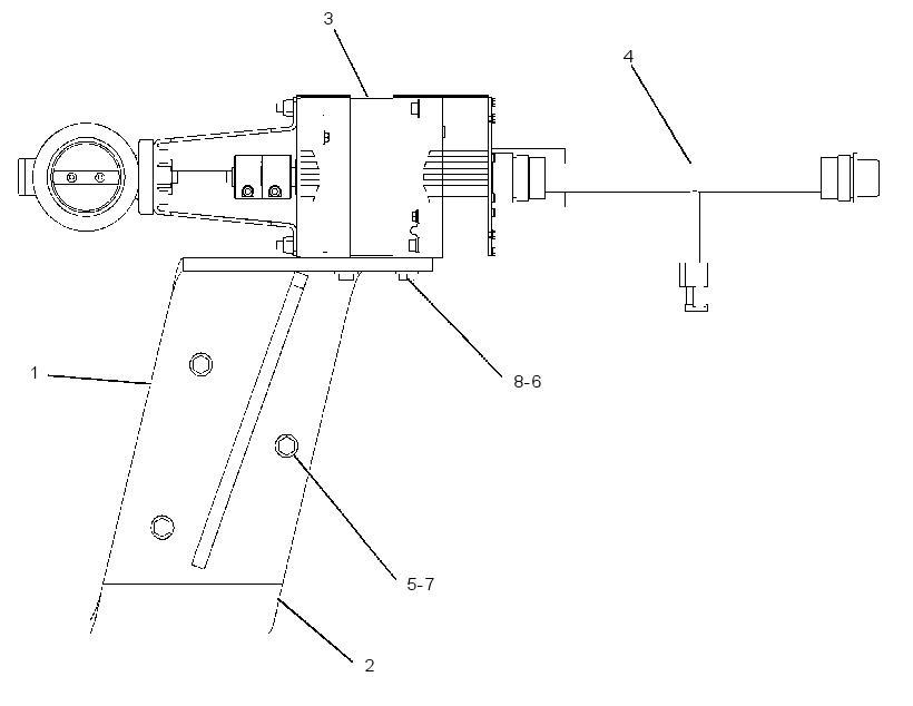 ACTUATOR & MTG GP-BYPASS 2231164 CAT