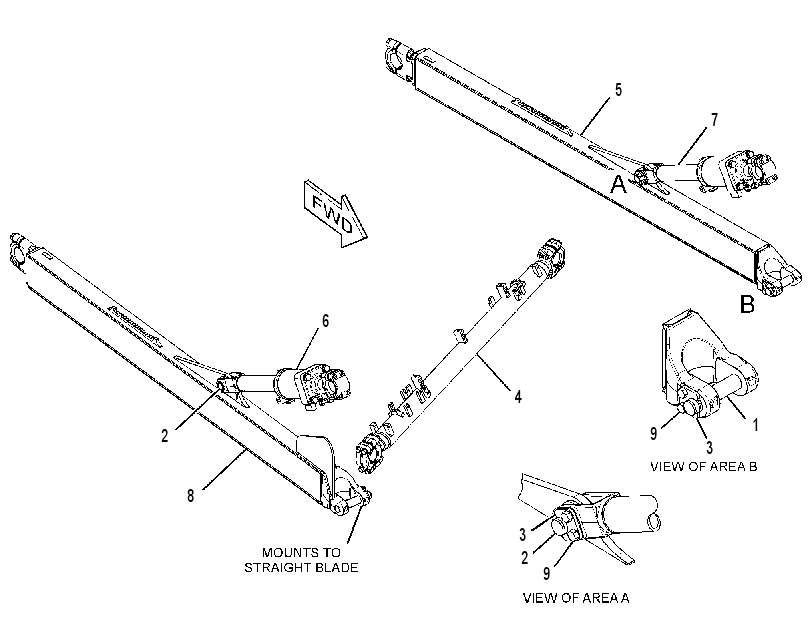 PUSH ARM GP-STABILIZER 3079215 CAT