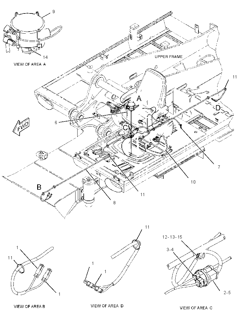 WIRING GP-STABILIZER 2526658 CAT