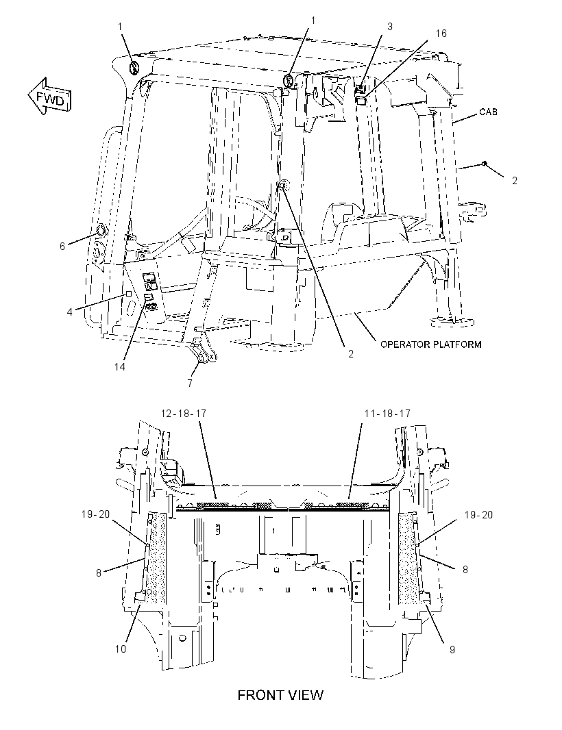 INSTALLATION GP-CAB 2791552 CAT