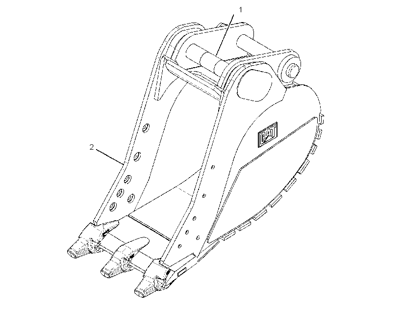 BUCKET GP-HEAVY DUTY ROCK 2937816 CAT
