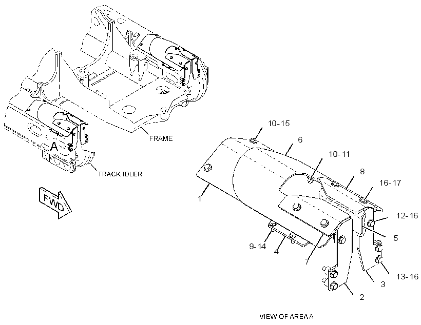 GUARD GP-IDLER 2625874 CAT