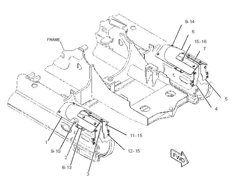 GUARD GP-IDLER 2447420 CAT
