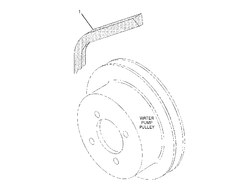 V-BELT GP 3155254 CAT