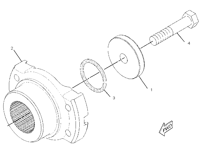 YOKE GP 3111395 CAT