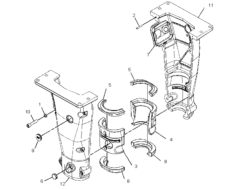 HOUSING GP-HAMMER 3078196 CAT