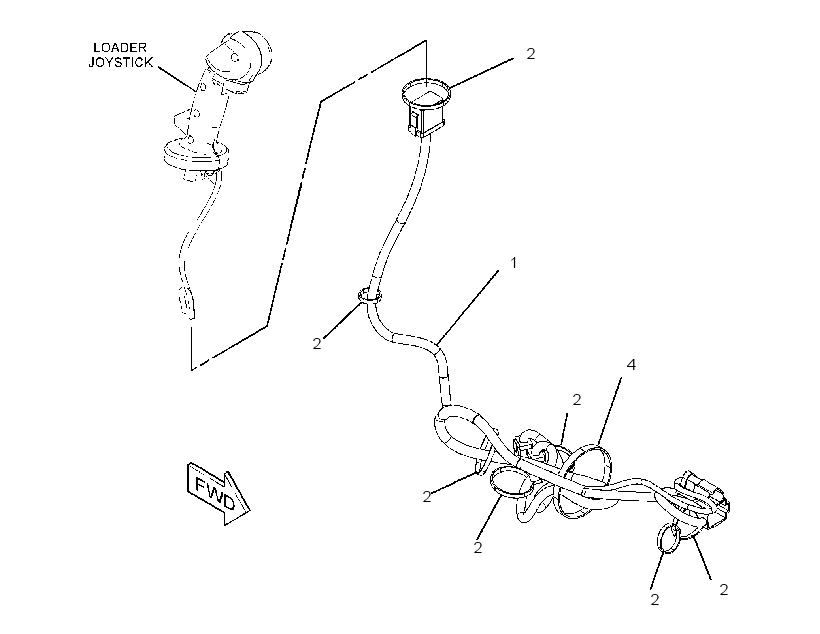 WIRING GP-TRANSMISSION CONTROL 2639487 CAT