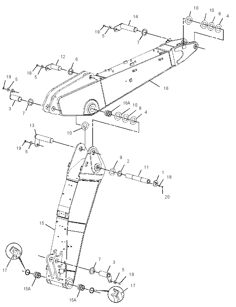 BOOM GP-VARIABLE ADJUSTABLE 2910415 CAT