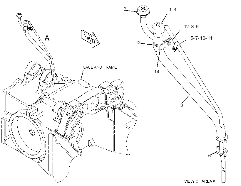 FILLER & BREATHER GP 2539353 CAT