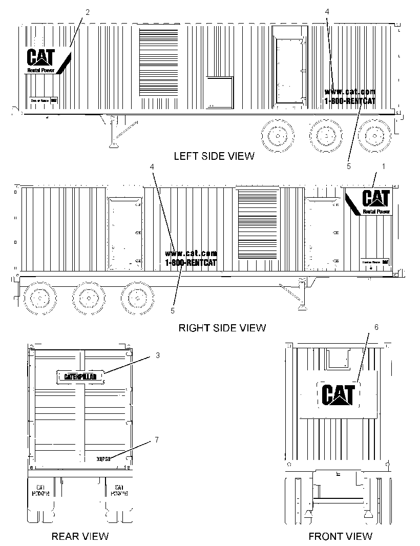 Плёнка 3098637 CAT