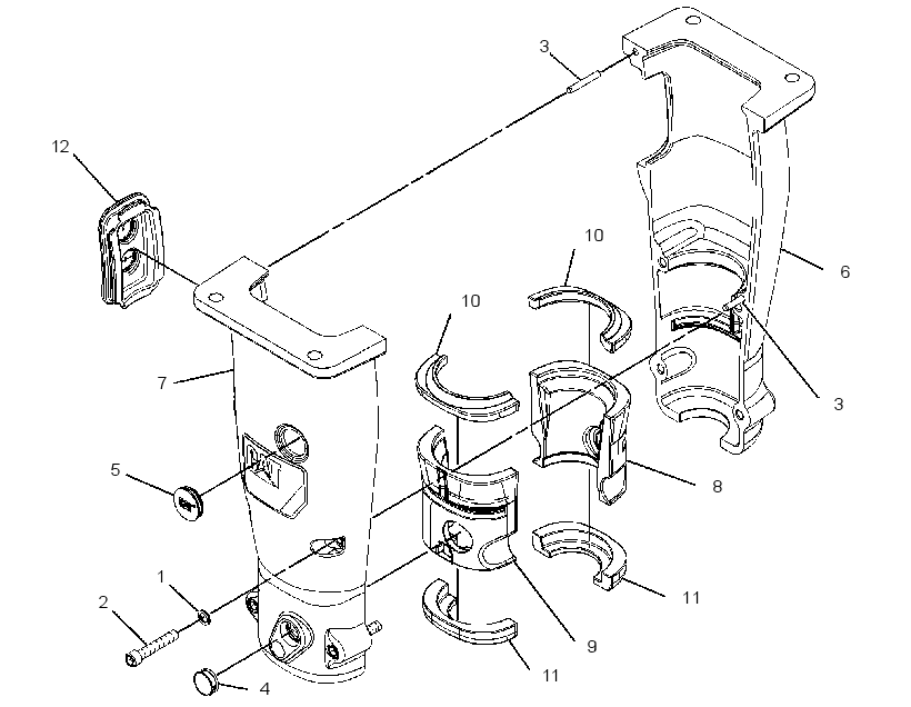 HOUSING GP-HAMMER 2741623 CAT