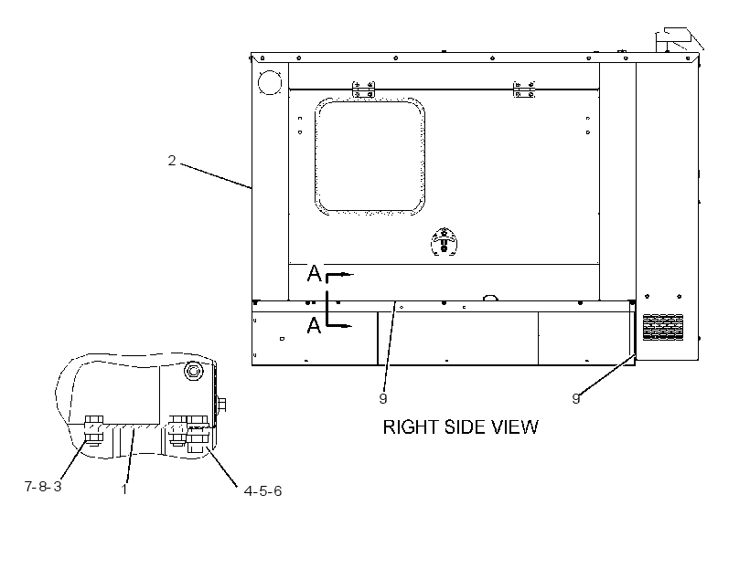 ENCLOSURE GP-GENSET 3018186 CAT