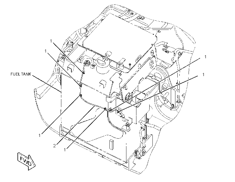 WIRING GP-FUEL SYSTEM 2757122 CAT