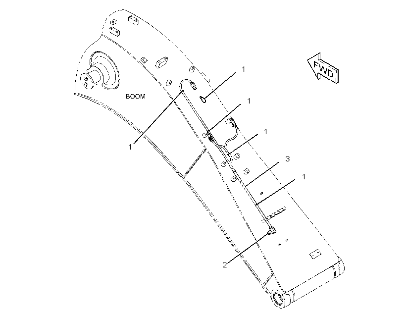WIRING GP-BOOM 2917880 CAT