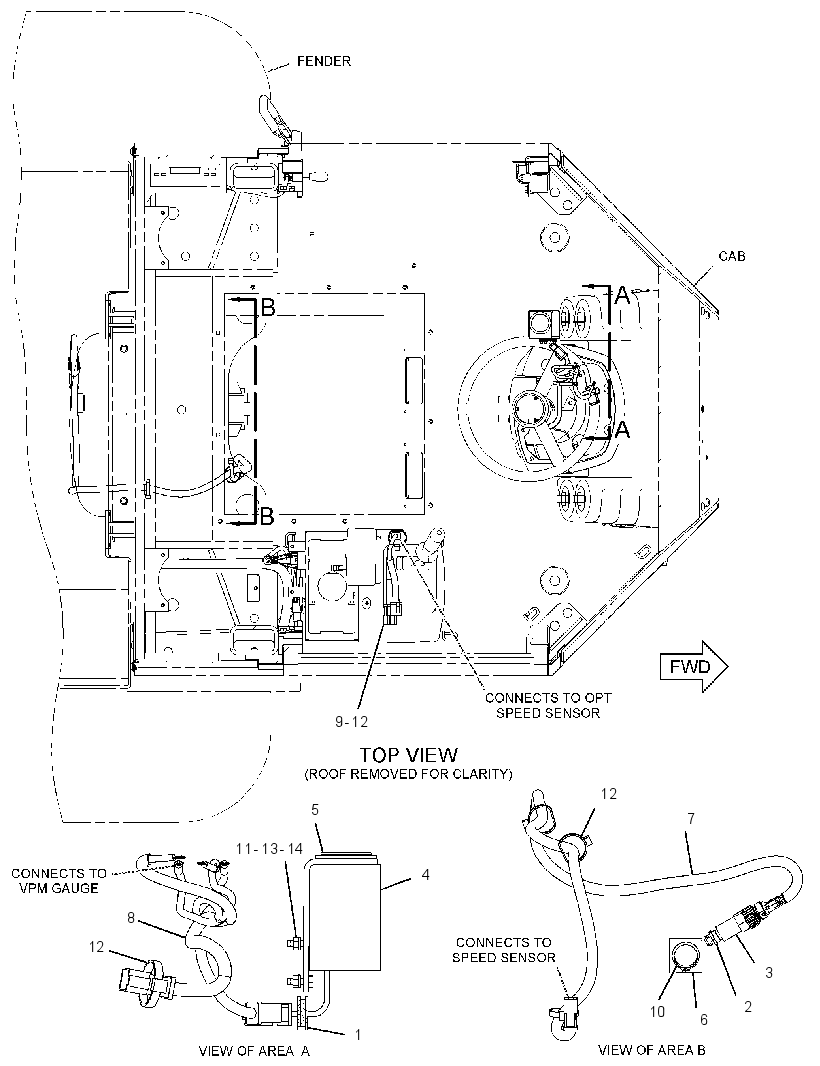 SPEEDOMETER GP 2621010 CAT
