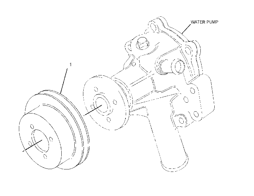 PULLEY GP-WATER PUMP 3111111 CAT