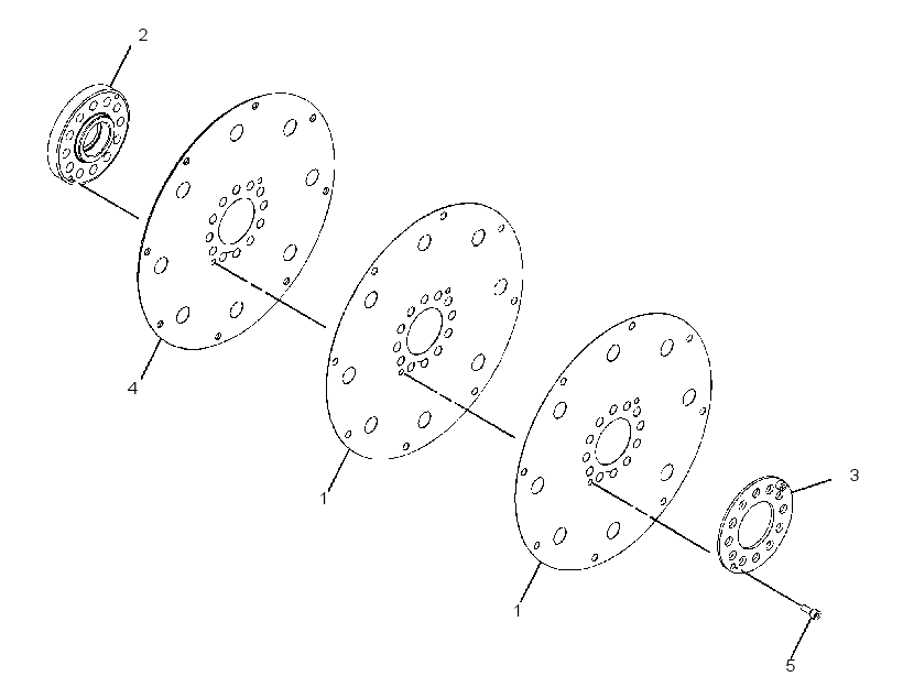 PLATE GP-DRIVE 3082093 CAT