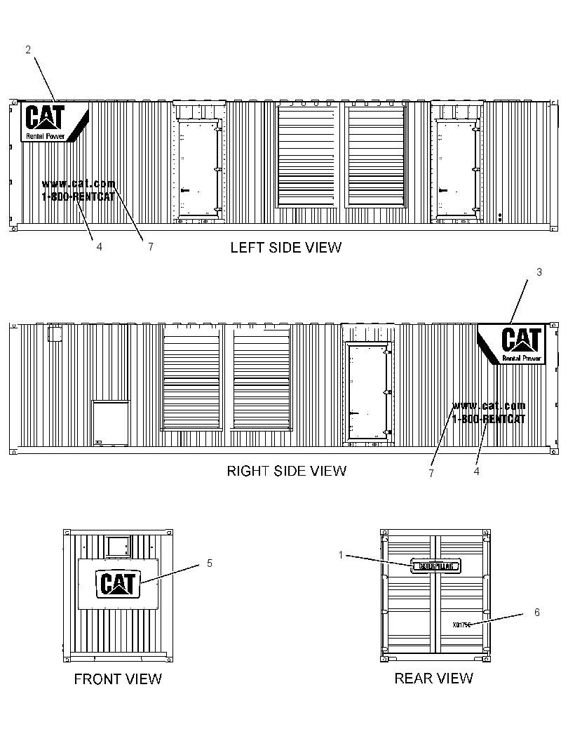 Плёнка 3095971 CAT