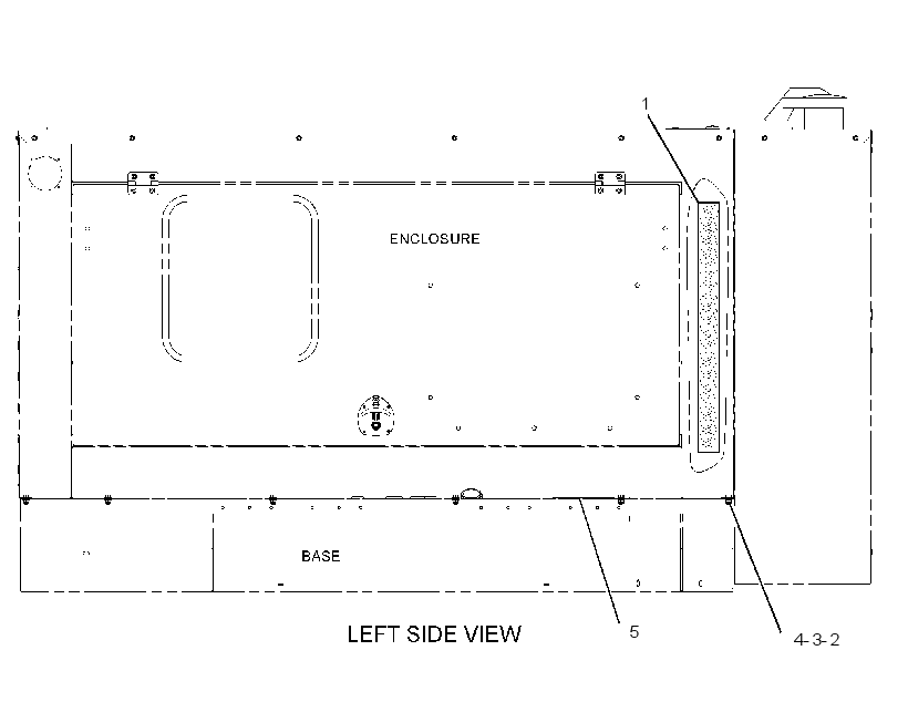 ENCLOSURE GP-GENSET 3066786 CAT