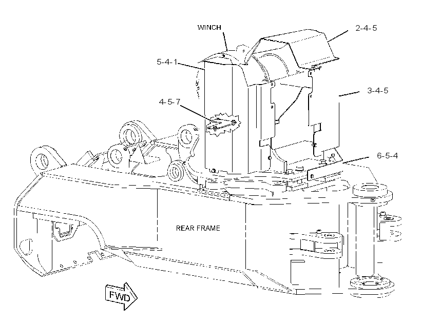 GUARD GP-WINCH 2525203 CAT