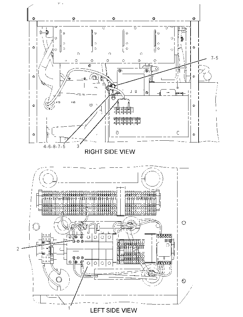 Проводка отопителя 3024606 CAT
