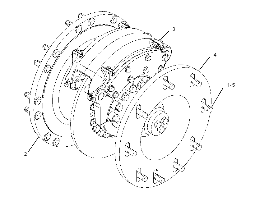 WHEEL & BRAKE GP 2909005 CAT