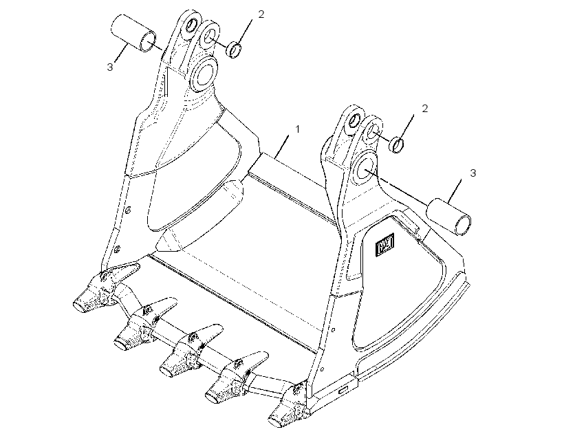 BOWL & BEARING AS-BUCKET 2675437 CAT