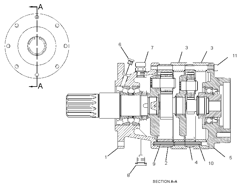 PLANETARY GP-AUGER 1914411 CAT