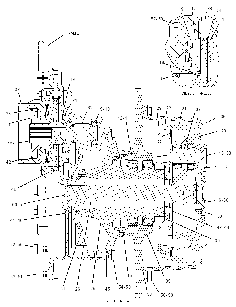 FINAL DRIVE & BRAKE GP 2391244 CAT