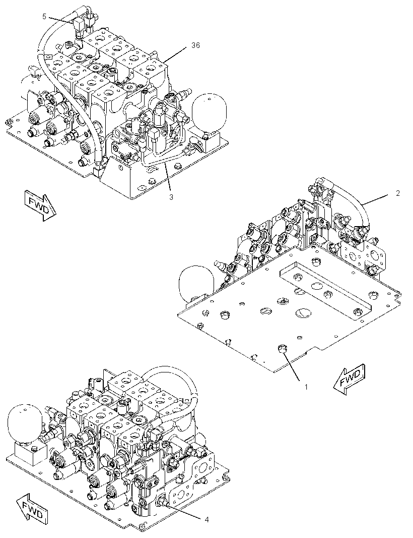 CONVERSION GP-CONTROL VALVE 2886536 CAT