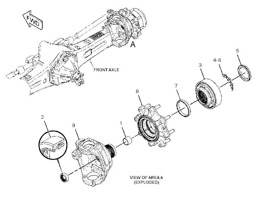 HOUSING & FLANGE GP-AXLE 2887240 CAT