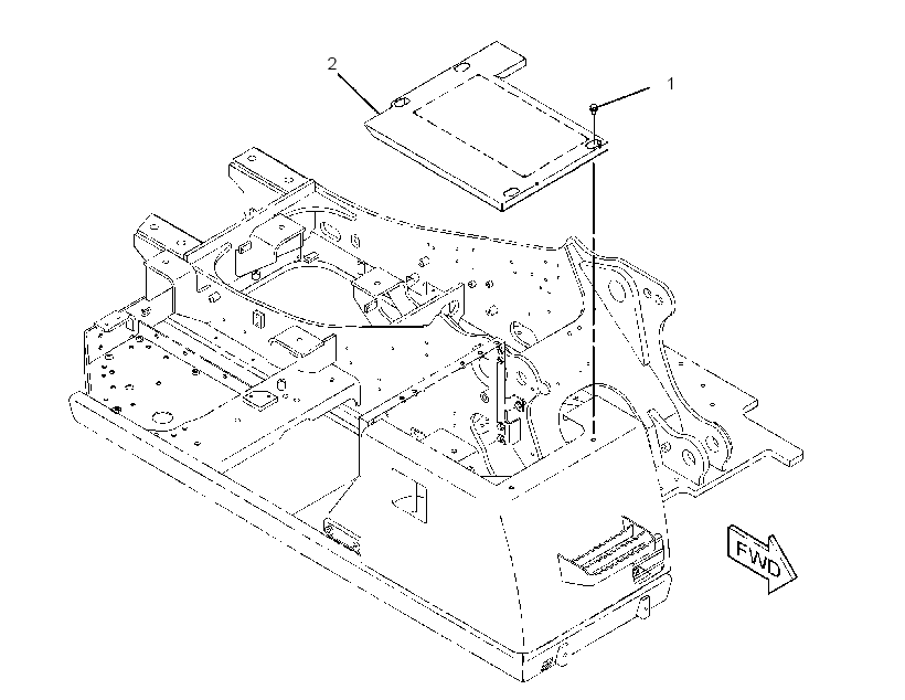 COVER GP-CONTROL VALVE 2936990 CAT