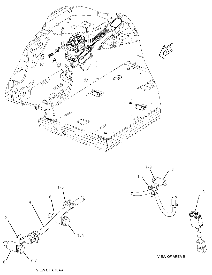 WIRING GP-FINE SWING 2757067 CAT