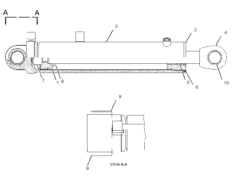 CYLINDER GP-GRAPPLE 2955572 CAT