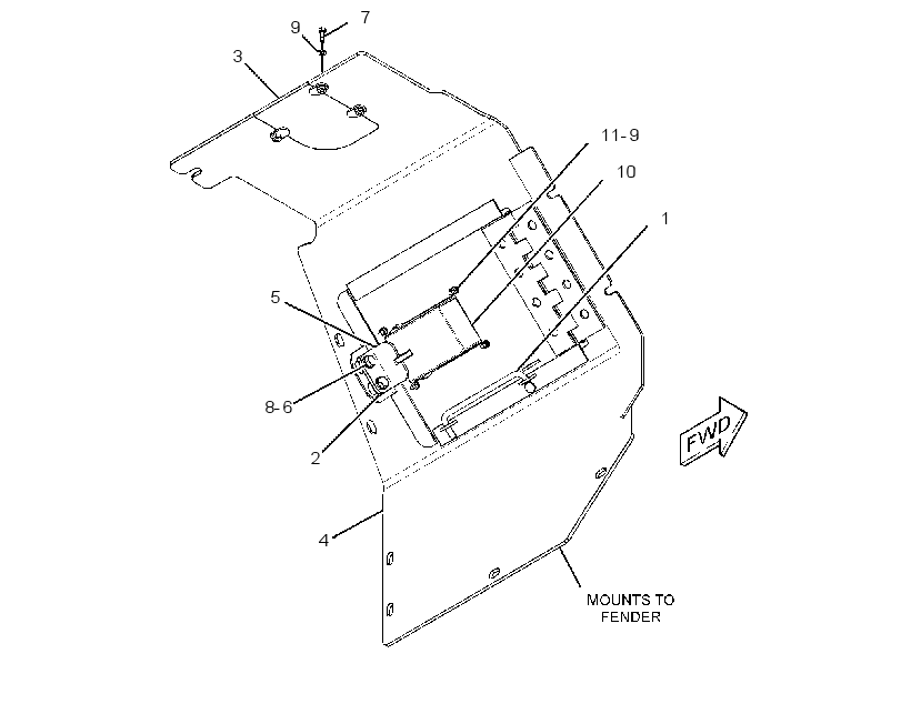 COVER GP-BATTERY 2738738 CAT