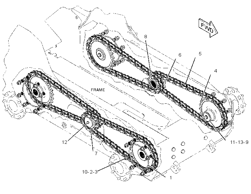 DRIVE GP-TANDEM 3007627 CAT