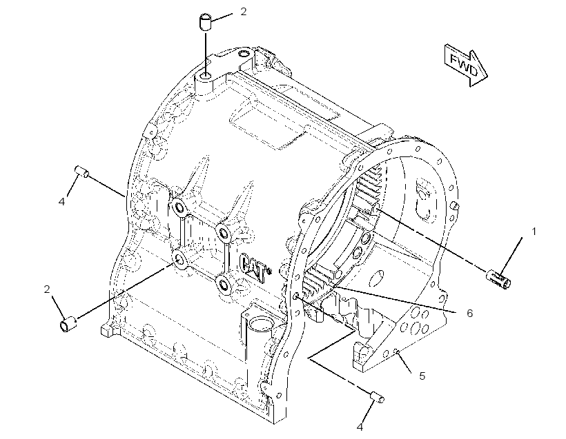 CASE AS-TRANSMISSION 2664190 CAT