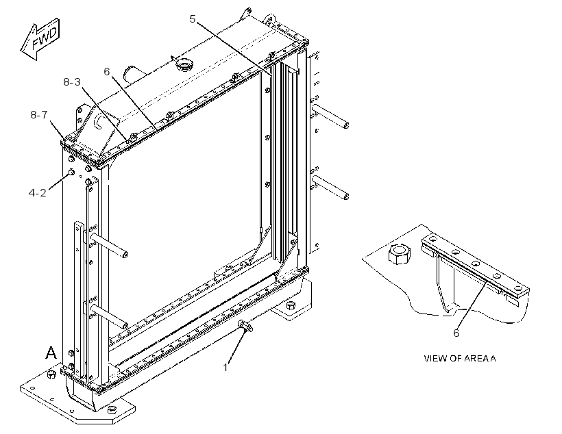 CORE AS-RADIATOR 1497703 CAT