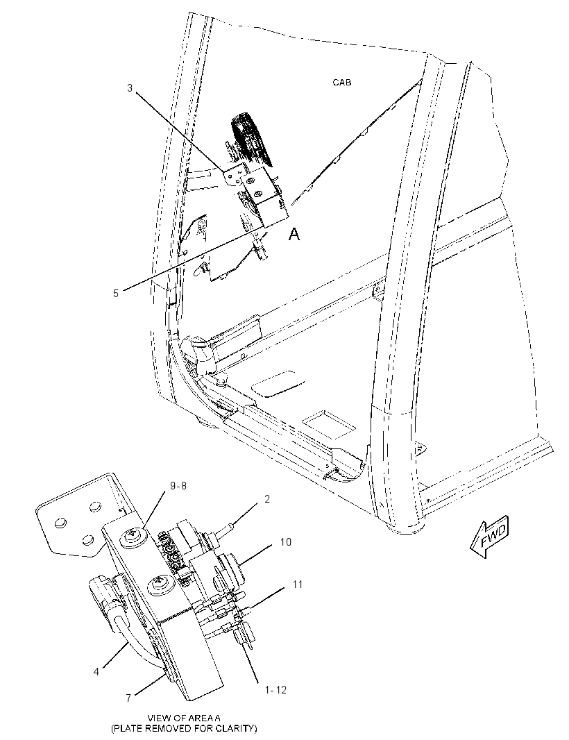 MOUNTING GP-MONITOR 3094886 CAT
