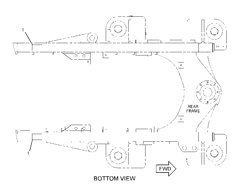 HARDWARE GP-REAR FRAME 3066317 CAT