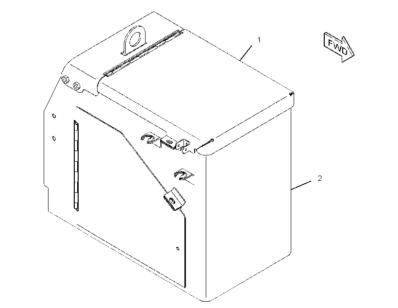 ENCLOSURE GP-FENDER 2750539 CAT