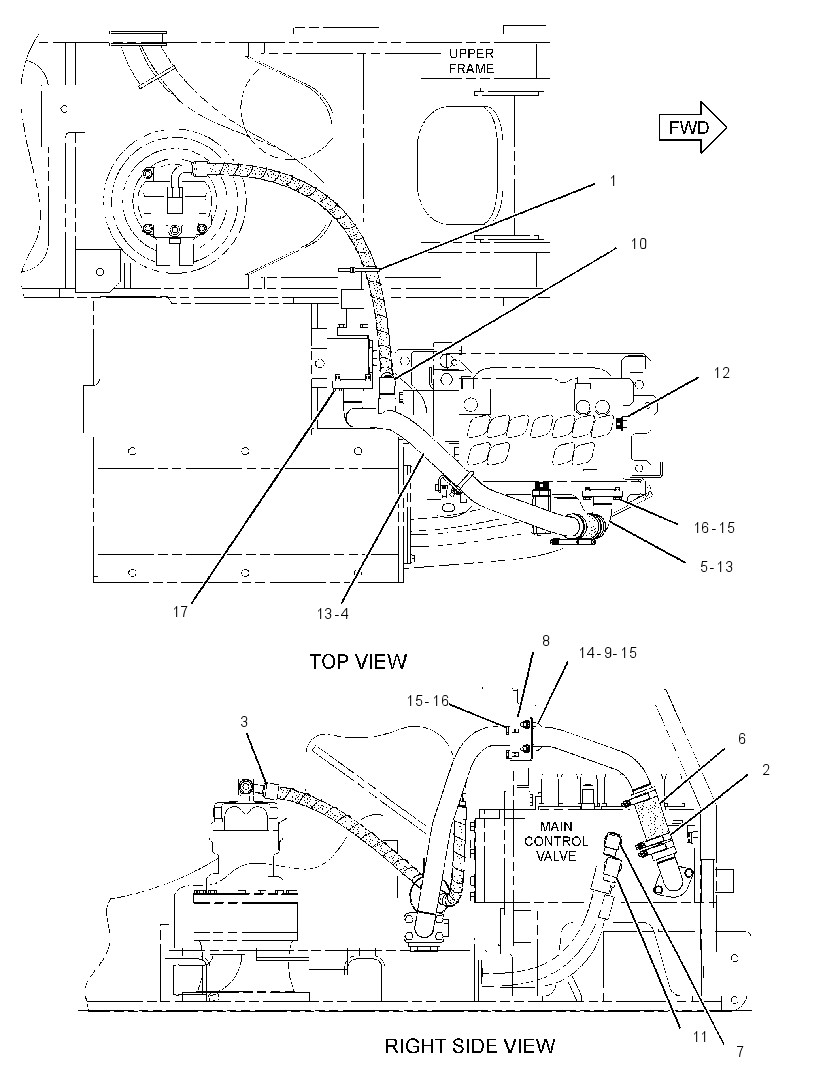 LINES GP-CONTROL 2827226 CAT