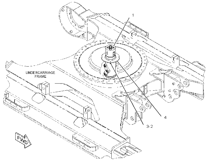 SWIVEL & MOUNTING GP 2967225 CAT