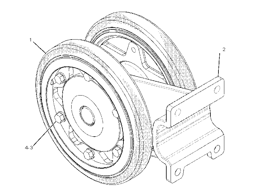 SUSPENSION GP-BOGIE 2583140 CAT