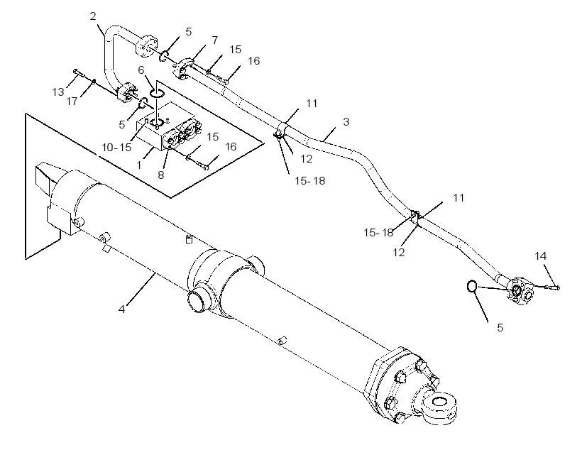 CYLINDER & VALVE GP-BULLDOZER 3164289 CAT