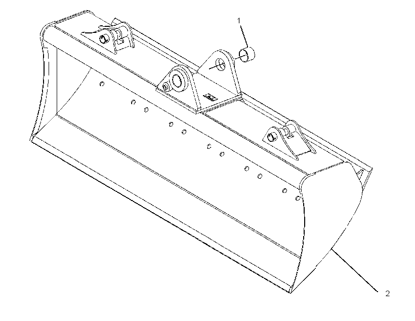 BUCKET & BEARING AS 5W0604 CAT