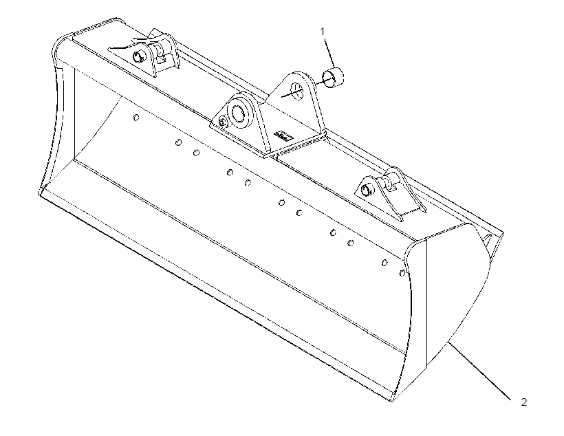BUCKET & BEARING AS 5W0605 CAT